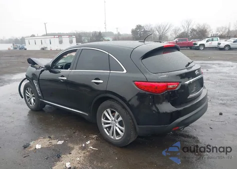 2016 Infiniti Qx70 z USA, uszkodzony, nr VIN JN8CS1MW7GM750627